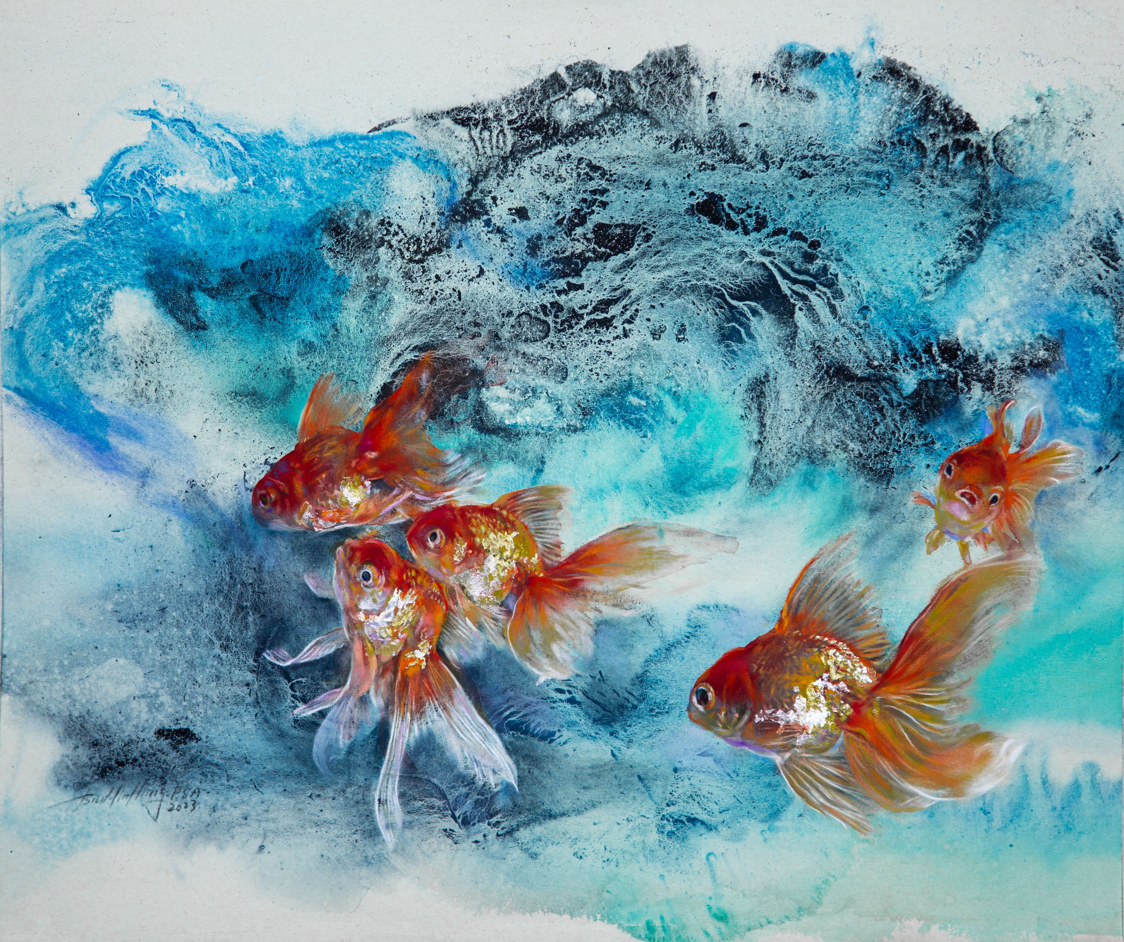 Gold Leaf Series : The Universe of the Little Goldfish
