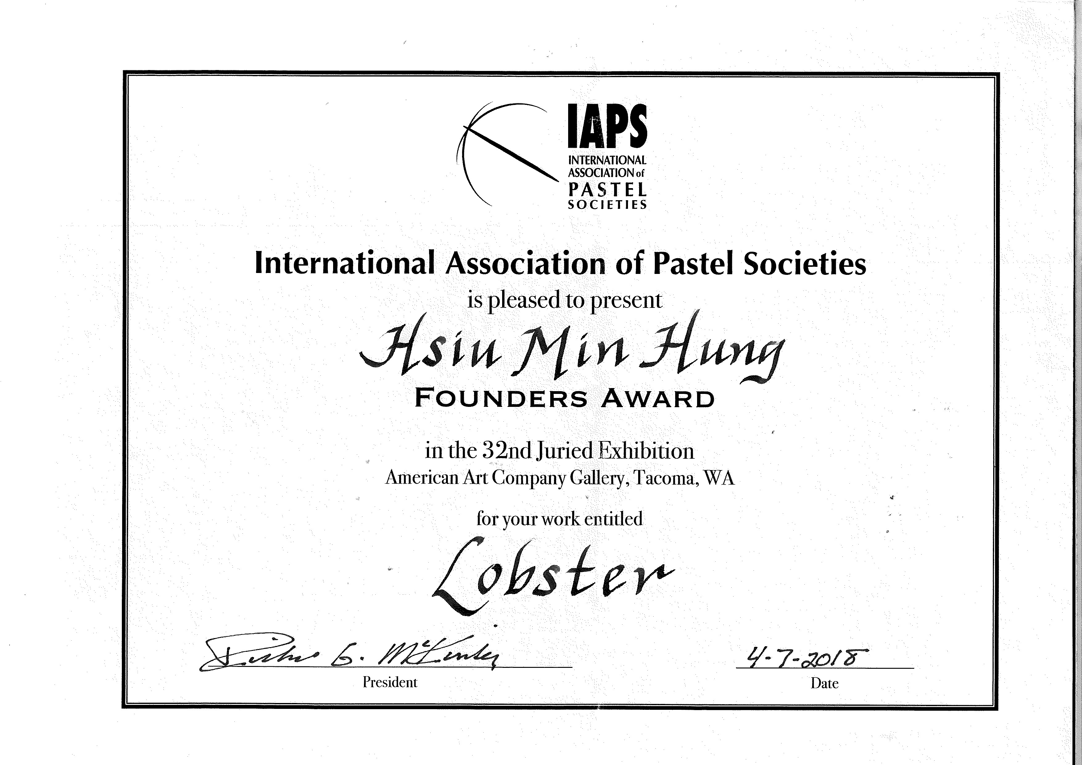 International Association of Pastel Societies