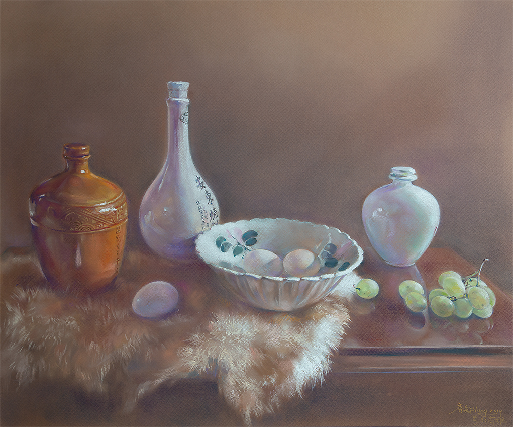 A Still-Life Painting Include the Cony